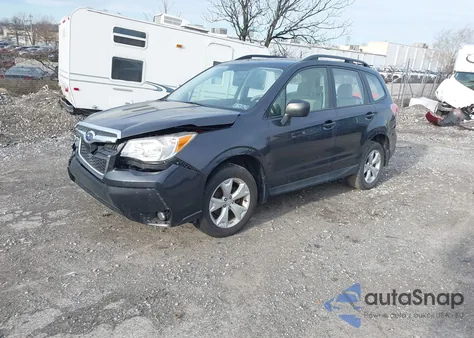 2016 Subaru Forester 2.5I из США, поврежденный, VIN JF2SJABCXGH411079